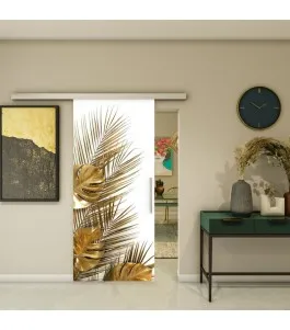 Glasschiebetür SLIM-LINE - Fotoprint Model 96