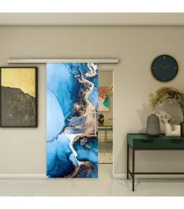 Glasschiebetür SLIM-LINE - Fotoprint Model 101