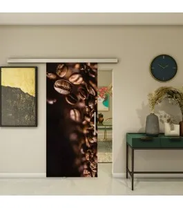 Glasschiebetür SLIM-LINE - Fotoprint Model 104