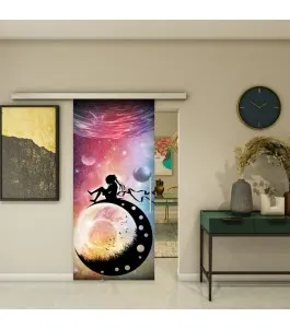 Glasschiebetür SLIM-LINE - Fotoprint Model 105