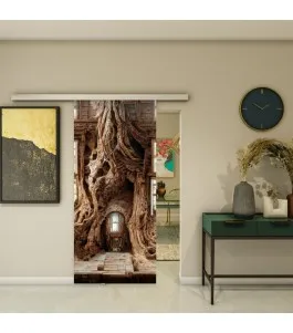 Glasschiebetür SLIM-LINE - Fotoprint Model 106