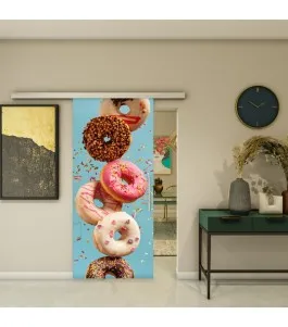 Glasschiebetür SLIM-LINE - Fotoprint Model 109