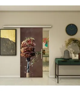 Glasschiebetür SLIM-LINE - Fotoprint Model 114