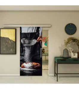 Glasschiebetür SLIM-LINE - Fotoprint Model 115