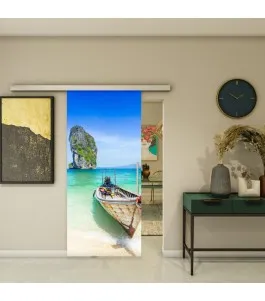 Glasschiebetür SLIM-LINE - Fotoprint Model 120