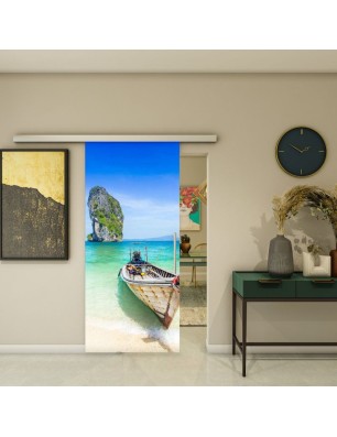 Glasschiebetür SLIM-LINE - Fotoprint Model 120