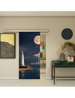 Glasschiebetür SLIM-LINE - Fotoprint Model 121
