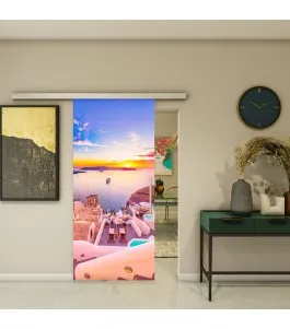 Glasschiebetür SLIM-LINE - Fotoprint Model 125