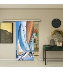 Glasschiebetür SLIM-LINE - Fotoprint Model 137