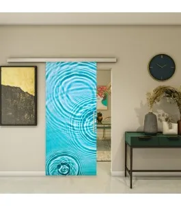 Glasschiebetür SLIM-LINE - Fotoprint Model 145