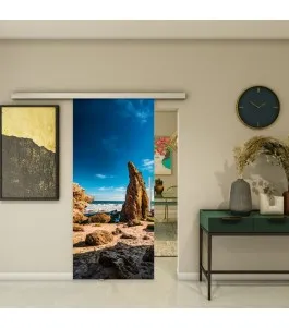 Glasschiebetür SLIM-LINE - Fotoprint Model 147