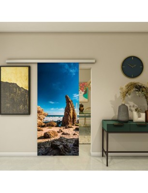 Glasschiebetür SLIM-LINE - Fotoprint Model 147