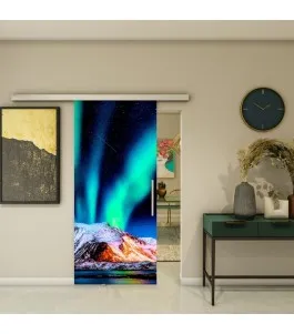 Glasschiebetür SLIM-LINE - Fotoprint Model 151