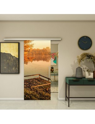 Glasschiebetür SLIM-LINE - Fotoprint Model 154