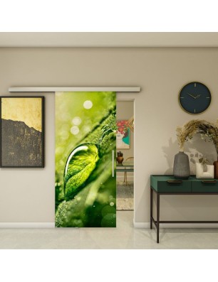 Glasschiebetür SLIM-LINE - Fotoprint Model 158