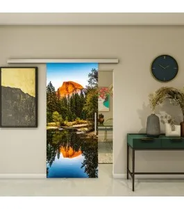 Glasschiebetür SLIM-LINE - Fotoprint Model 160