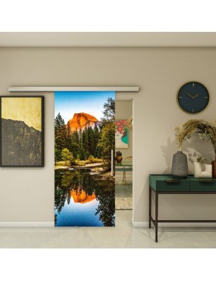 Glasschiebetür SLIM-LINE - Fotoprint Model 160