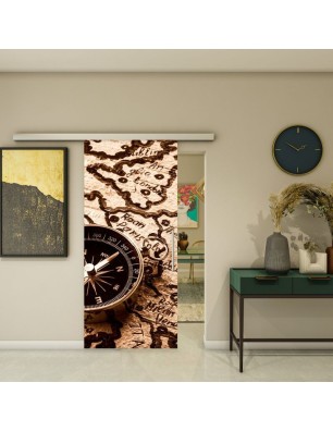 Glasschiebetür SLIM-LINE - Fotoprint Model 163