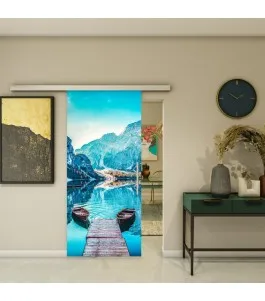 Glasschiebetür SLIM-LINE - Fotoprint Model 164