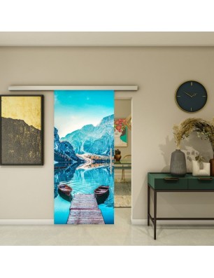 Glasschiebetür SLIM-LINE - Fotoprint Model 164