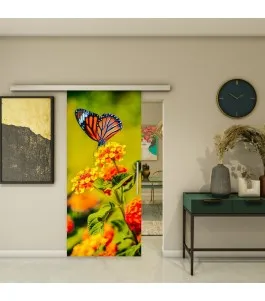 Glasschiebetür SLIM-LINE - Fotoprint Model 167