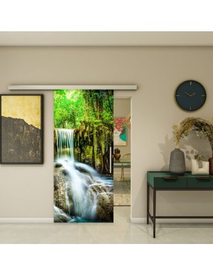 Glasschiebetür SLIM-LINE - Fotoprint Model 173