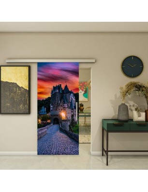 Glasschiebetür SLIM-LINE - Fotoprint Model 174