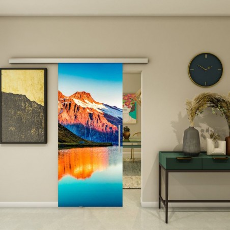 Glasschiebetür SLIM-LINE - Fotoprint Model 179