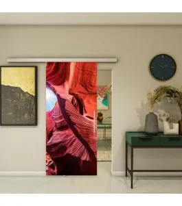 Glasschiebetür SLIM-LINE - Fotoprint Model 186