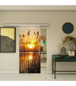 Glasschiebetür SLIM-LINE - Fotoprint Model 187