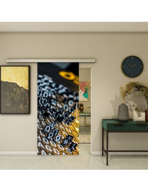 Glasschiebetür SLIM-LINE - Fotoprint Model 201