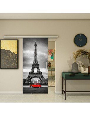 Glasschiebetür SLIM-LINE - Fotoprint Model 205