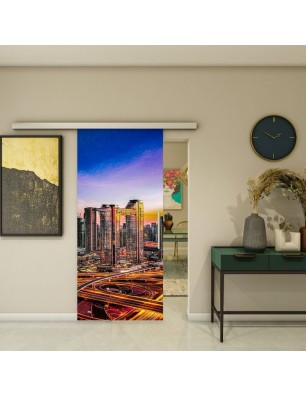 Glasschiebetür SLIM-LINE - Fotoprint Model 207