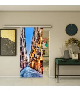 Glasschiebetür SLIM-LINE - Fotoprint Model 208