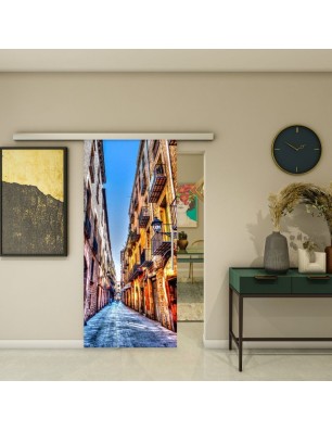 Glasschiebetür SLIM-LINE - Fotoprint Model 208