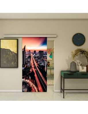 Glasschiebetür SLIM-LINE - Fotoprint Model 210