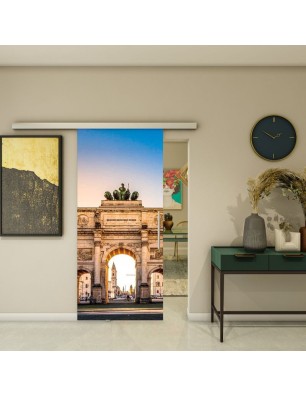 Glasschiebetür SLIM-LINE - Fotoprint Model 212