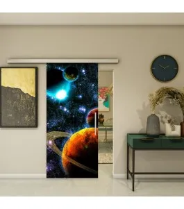 Glasschiebetür SLIM-LINE - Fotoprint Model 214