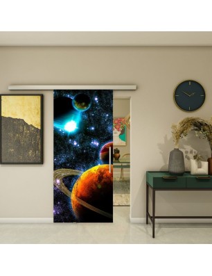 Glasschiebetür SLIM-LINE - Fotoprint Model 214
