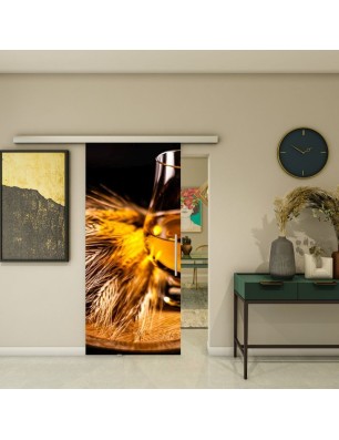 Glasschiebetür SLIM-LINE - Fotoprint Model 218