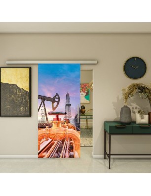 Glasschiebetür SLIM-LINE - Fotoprint Model 219