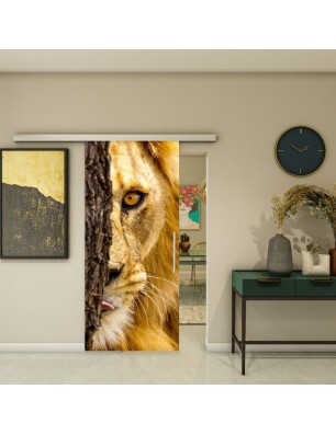 Glasschiebetür SLIM-LINE - Fotoprint Model 223