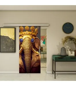 Glasschiebetür SLIM-LINE - Fotoprint Model 224