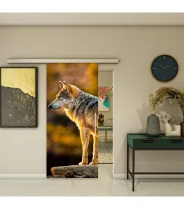 Glasschiebetür SLIM-LINE - Fotoprint Model 228