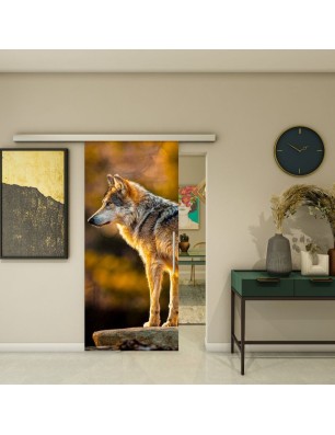 Glasschiebetür SLIM-LINE - Fotoprint Model 228