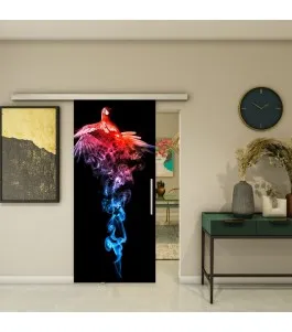 Glasschiebetür SLIM-LINE - Fotoprint Model 235