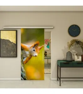 Glasschiebetür SLIM-LINE - Fotoprint Model 237