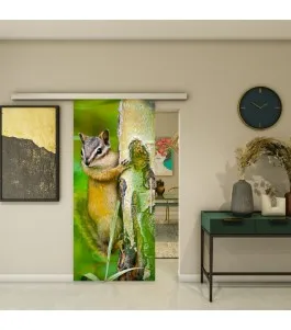 Glasschiebetür SLIM-LINE - Fotoprint Model 240