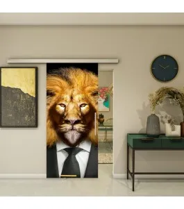 Glasschiebetür SLIM-LINE - Fotoprint Model 241