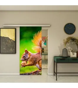 Glasschiebetür SLIM-LINE - Fotoprint Model 246